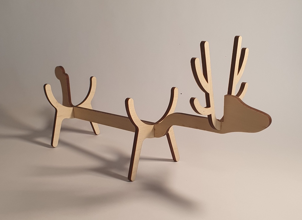 Wine Holder (Reindeer)