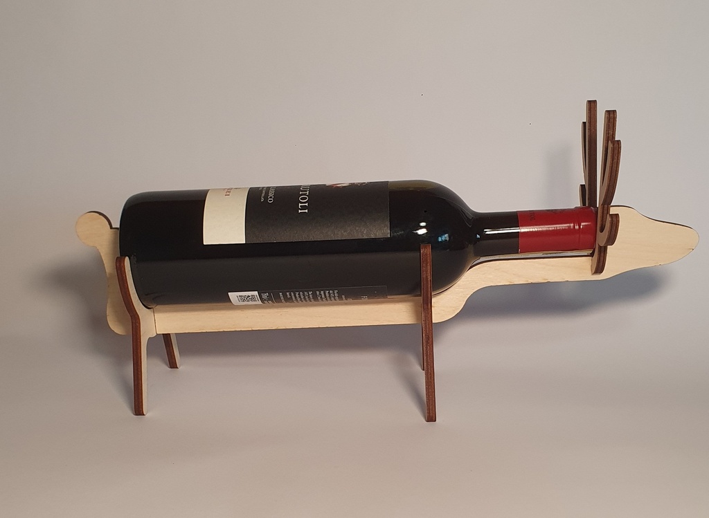 Wine Holder (Reindeer)