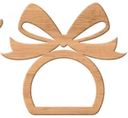 Napkin holder bow