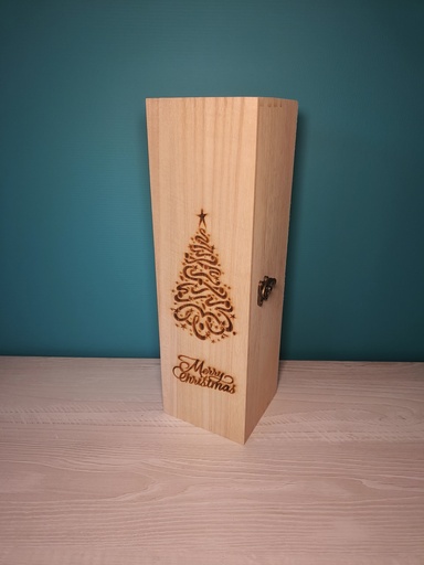 Wine case - 1 bottle (Empty) - personalizable